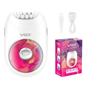Эпилятор женский аккумуляторный VGR V-706 PINK ws88569-1 фото