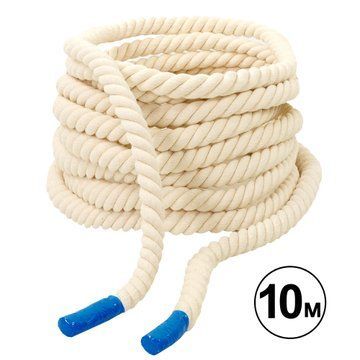 Канат для кроссфита Combat Battle Rope SP-Planeta R-4053 10м белый R-4053 фото