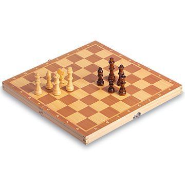 Шахматы настольная игра деревянные на магнитах SP-Sport W6703 размер 34x34 см W6703 фото
