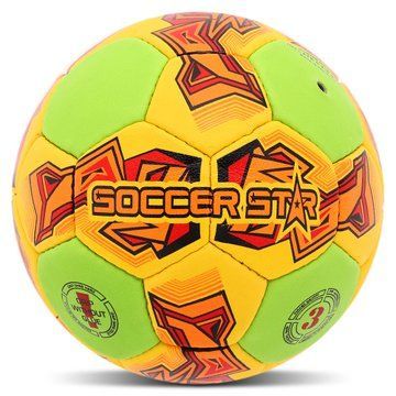 Мяч гандбольный SOCCER STAR HB-4531-3 размер 3 желтый-салатовый HB-4531-3 фото