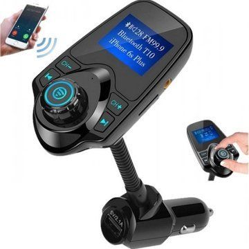 Автомобильный FM трансмиттер модулятор A30 Bluetooth, Фм трансмиттер от прикуривателя ws55477 фото