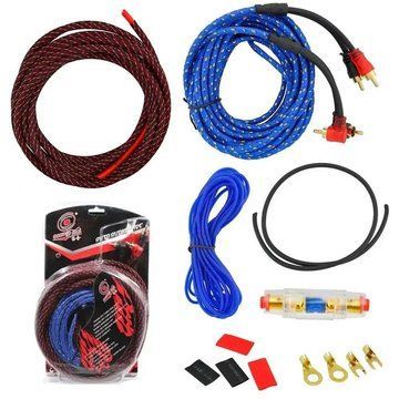 Набор проводов AWG/RCA для установки саббуфера KIT 10GA / C011 ws12176 фото