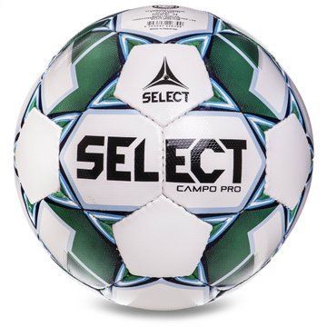 Мяч футбольный SELECT CAMPO-PRO IMS CAMPO-PRO-W №5 белый-зеленый CAMPO-PRO-W фото