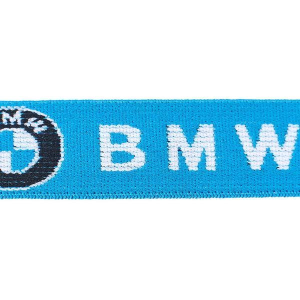 Шнурок ремешок лента для ключей телефона бейджа на шею с логотипом BMW M-4559-9 50см синий M-4559-9 фото