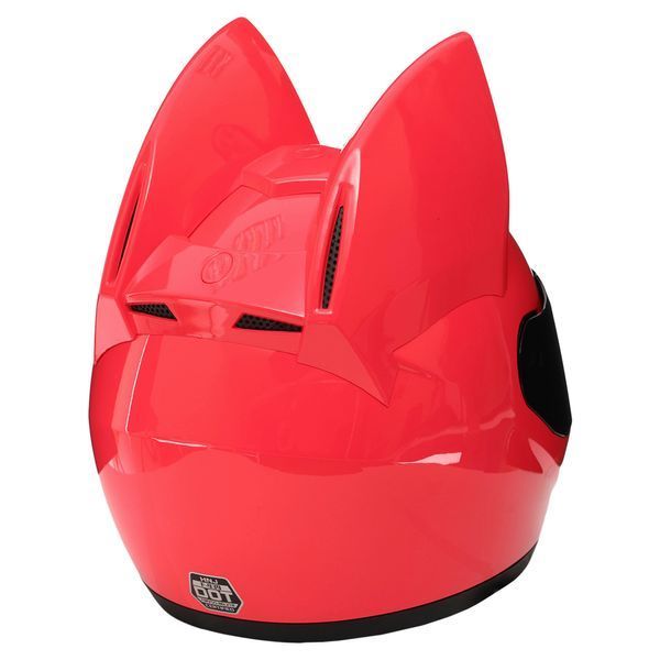 Мотошлем интеграл (full face) Мото Кото с ушками NITRINOS NEKO HNJ M-9412 M-XL цвета в ассортименте XL (60-62) M-9412 фото