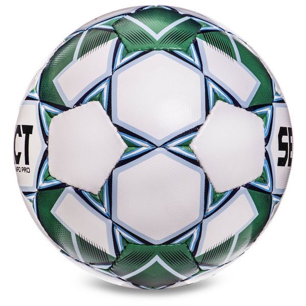 М'яч футбольний SELECT CAMPO-PRO IMS CAMPO-PRO-W №5 білий-зелений CAMPO-PRO-W фото