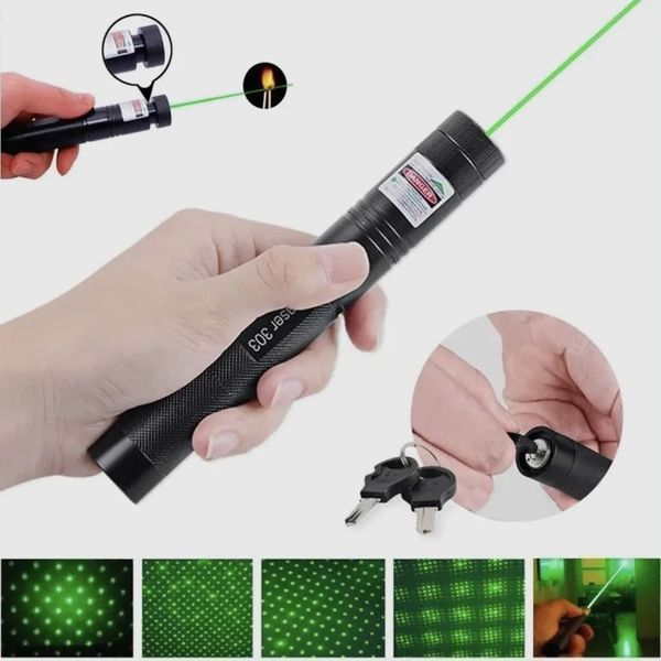 Лазерна указка Green Laser Pointer JD-303, Лазери із зеленим променем лазера, Лазерна указка брелок ws17396 фото