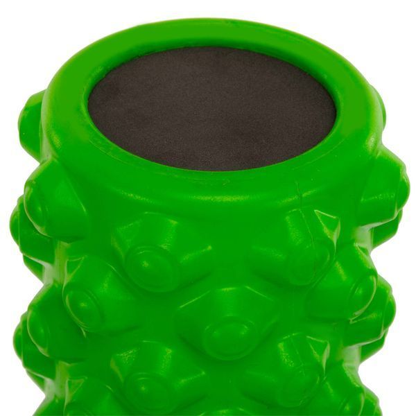 Роллер массажный цилиндр (ролик мфр) заполненный пеной 36см Grid Bubble Roller Zelart FI-5714 цвета в ассортименте FI-5714 фото