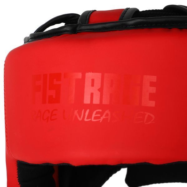 Шолом боксерський з повним захистом шкіряний FISTRAGE VL-4169 S-XL кольори в асортименті S VL-4169 фото