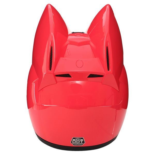 Мотошлем интеграл (full face) Мото Кото с ушками NITRINOS NEKO HNJ M-9412 M-XL цвета в ассортименте XL (60-62) M-9412 фото