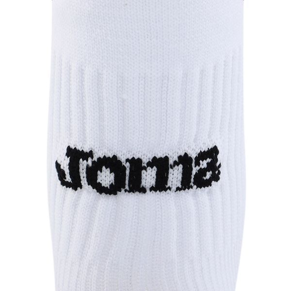 Гетры футбольные без носка обрезки Joma LEG II 400753-200 размер 35-46 белый L/S04/43-46-EUR 400753-200 фото
