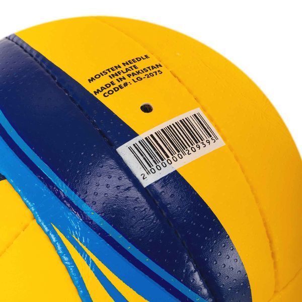 Мяч волейбольный BALLONSTAR LG2075 №5 PU желтый-синий LG2075 фото