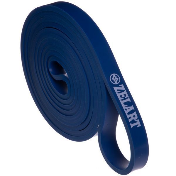 Гума петля для підтягувань та тренувань стрічка силова Zelart POWER BANDS FI-941-2 синій FI-941-2 фото