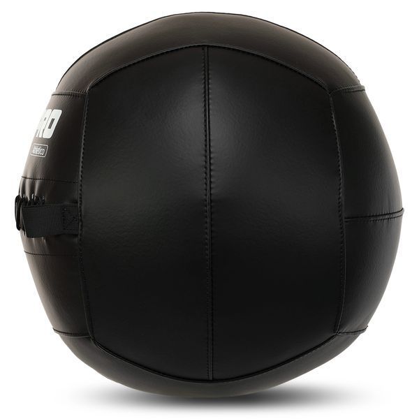 Мяч набивной медицинский для кроссфита WALL BALL LiveUp LP8103-5 5кг черный LP8103-5 фото
