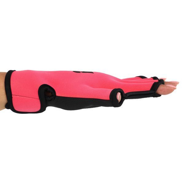 Акваперчатки для аквафитнеса Aquafitness gloves MadWave M074603 S-L розовый-черный M074603 фото