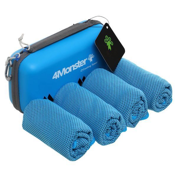 Комплект полотенец спортивных охлождающих COOLING TOWEL 4Monster B-ECT 4шт цвета в ассортименте B-ECT фото