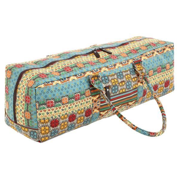 Сумка для йоги FODOKO Yoga bag SP-Sport FI-6970-3 бежевый-голубой FI-6970-3 фото