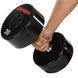 Гантель цельная профессиональная с полиуретановым покрытием LIFE FITNESS SC-80081-30 1шт 30кг черный-красный SC-80081-30 фото 5