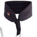 Пояс атлетический для отягощения текстильный с цепью и карабином VALEO Dipping Belt TA-4422 спинка-17см черный TA-4422 фото 8