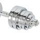 Гантели разборные стальные хромированные 30кг SP-Sport TA-8052-30 2шт по 15кг хром TA-8052-30 фото 4