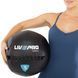 Мяч набивной медицинский для кроссфита WALL BALL LiveUp LP8103-5 5кг черный LP8103-5 фото 8