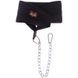 Пояс атлетический для отягощения текстильный с цепью и карабином VALEO Dipping Belt TA-4422 спинка-17см черный TA-4422 фото 12