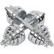 Гантели разборные стальные хромированные 30кг SP-Sport TA-8052-30 2шт по 15кг хром TA-8052-30 фото 2