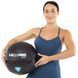 Мяч набивной медицинский для кроссфита WALL BALL LiveUp LP8103-8 8кг черный LP8103-8 фото 9