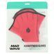 Акваперчатки для аквафитнеса Aquafitness gloves MadWave M074603 S-L розовый-черный M074603 фото 15