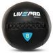 Мяч набивной медицинский для кроссфита WALL BALL LiveUp LP8103-8 8кг черный LP8103-8 фото 1