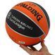 М'яч баскетбольний гумовий SPALDING TF 150 EURO TURK 84506Z розмір 7 чорний-помаранчевий 84506Z фото 6