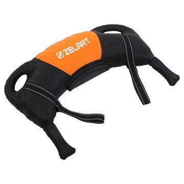 Мешок Болгарский Bulgarian bag Zelart TA-7826-10 вес-10кг черный-оранжевый TA-7826-10 фото