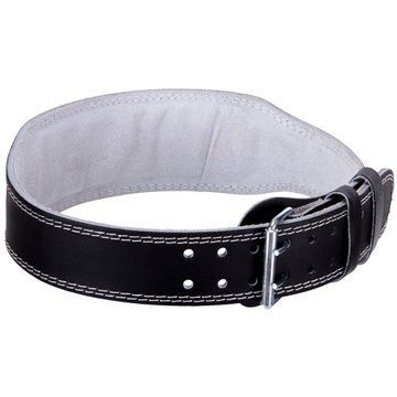 Пояс атлетический кожаный Zelart SB-165085 спинка-10см размер-XS-XXL черный SB-165085 фото