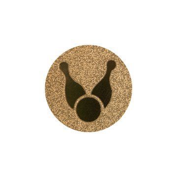 Жетон-наклейка на медаль или кубок o25мм SP-Sport Боулинг 25-0006 25-0006 фото