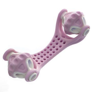 Массажер роликовый для тела ручной 2 шарика FHAVK Massage Roller SP-Sport FI-1532 цвета в ассортименте FI-1532 фото