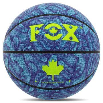 Мяч баскетбольный PU FOX BA-8711 №7 голубой BA-8711 фото