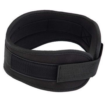 Пояс атлетический текстильный EZOUS LIFTING BELT O-06 спинка-15см размер S-L черный O-06 фото