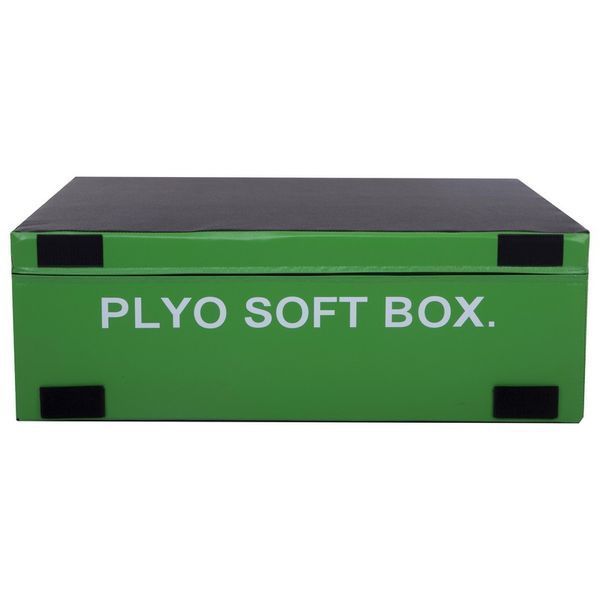 Бокс плиометрический тумба для кроссфита Плиобокс набор 3 бокса Plyo boxes Zelart FI-3635 3шт 90х75х30/45/60см зеленый, синий, красный FI-3635 фото