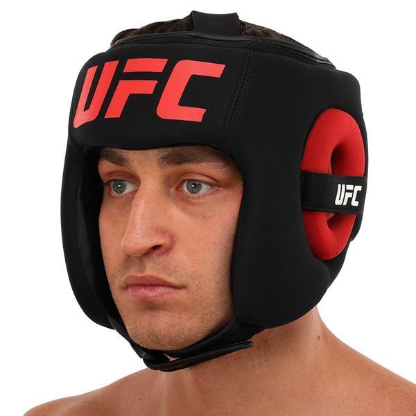Шлем боксерский открытый неопреновый UFC PRO UHK-75060 S-M черный UHK-75060 фото