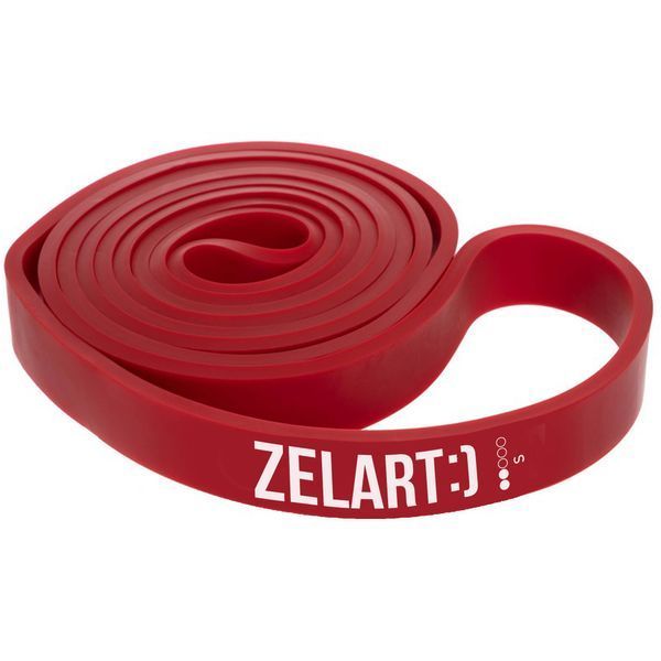 Гума петля для підтягувань та тренувань стрічка силова Zelart POWER BANDS FI-0889-2 11-29кг червоний FI-0889-2 фото