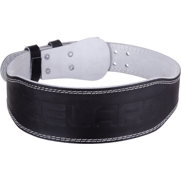 Пояс атлетический кожаный Zelart SB-165085 спинка-10см размер-XS-XXL черный SB-165085 фото