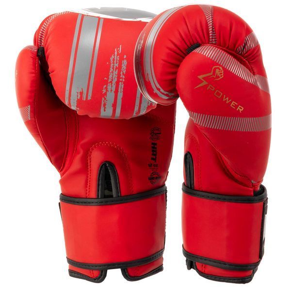 Перчатки боксерские на липучке PU HARD TOUCH BO-5230 10-14унций цвета в ассортименте 14 унции BO-5230 фото