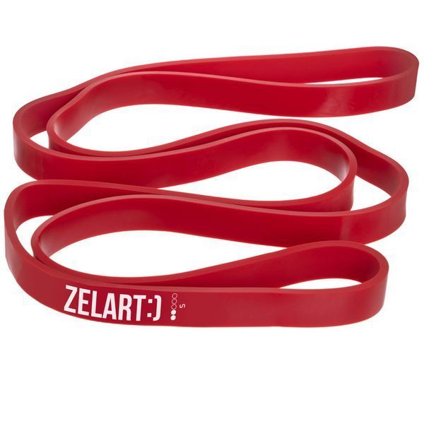 Гума петля для підтягувань та тренувань стрічка силова Zelart POWER BANDS FI-0889-2 11-29кг червоний FI-0889-2 фото