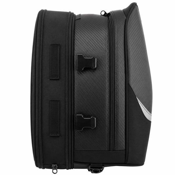 Сумка на бак мотоцикла на магнитах Tank Bag ROUGH and ROAD Z43 23x20+7x34см черный Z43 фото