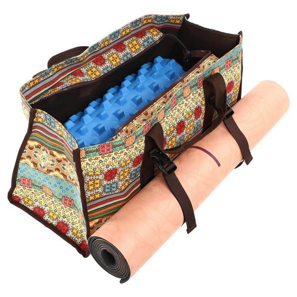 Сумка для йоги SP-Sport DoYourYoga Yoga bag FI-6971-3 бежевый-голубой FI-6971-3 фото