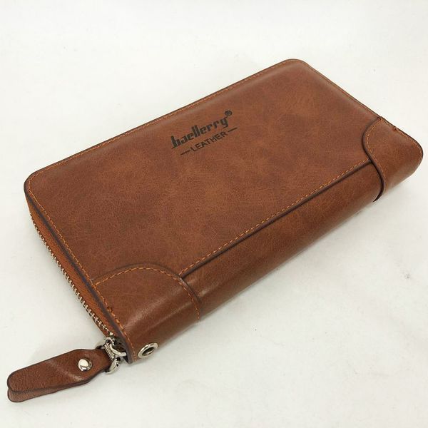 Гаманець шкіряний чоловічий Baellerry leather brown, чоловічий гаманець для карток. Колір: коричневий ws13448 фото