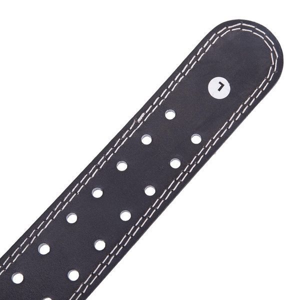Пояс атлетический кожаный Zelart SB-165085 спинка-10см размер-XS-XXL черный SB-165085 фото