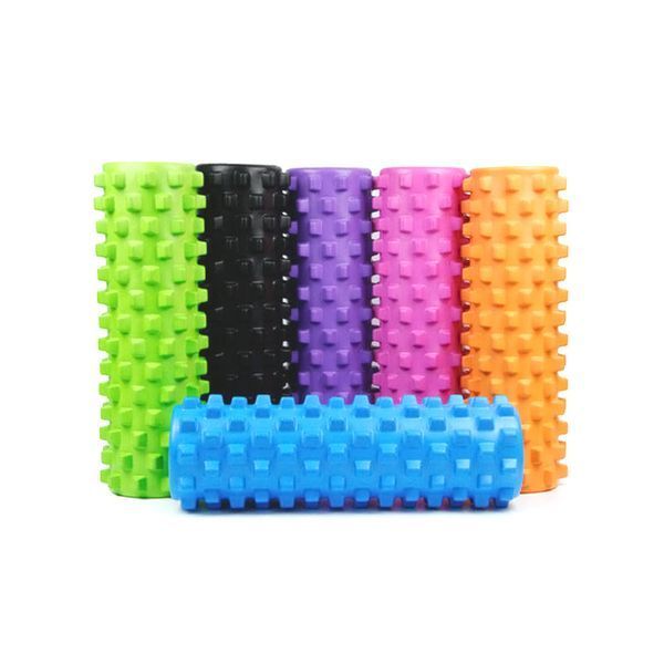 Роллер массажный цилиндр (ролик мфр) 45см Grid Bubble Roller SP-Sport FI-6672 цвета в ассортименте FI-6672 фото