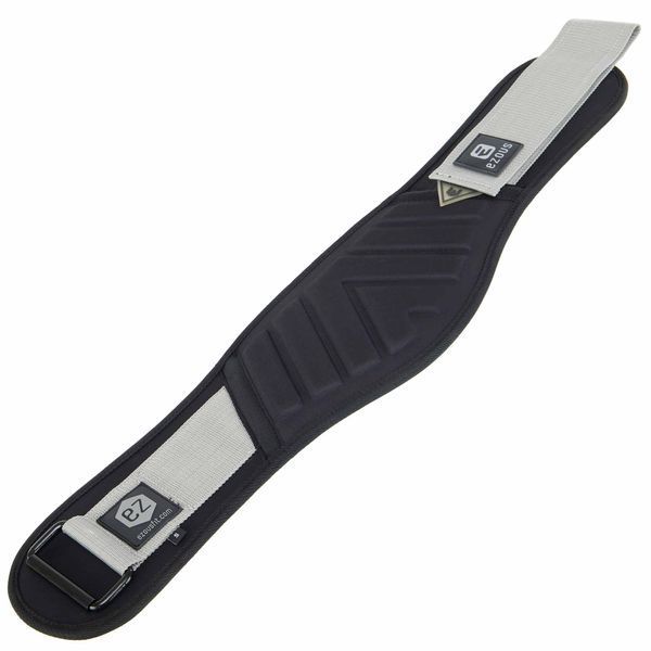 Пояс атлетический текстильный EZOUS LIFTING BELT ARMOR O-03 спинка-17см размер S-L черный-серый O-03 фото