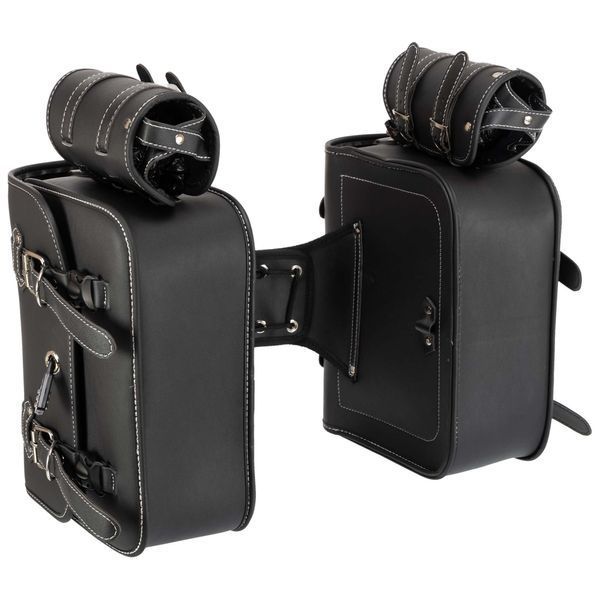 Кофры боковые для мотоцикла из экокожи Chopper SP-Sport HL621 2шт 35x27x15см черный HL621 фото